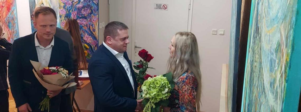 wystawa malarstwa Moniki Kolosz